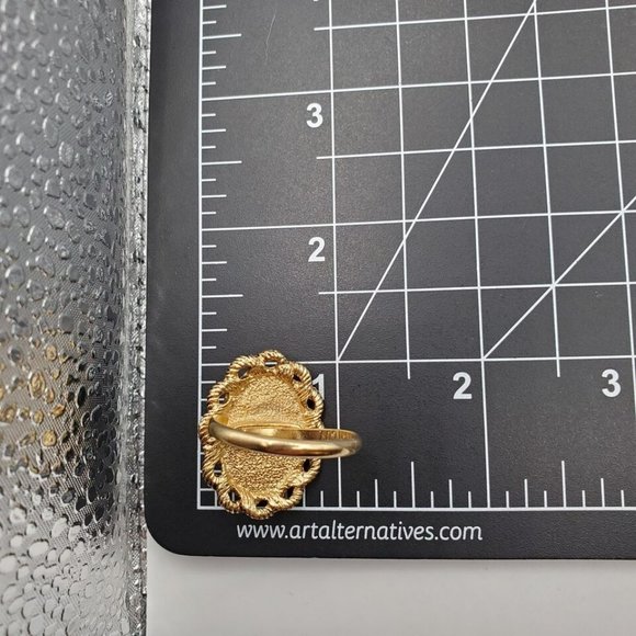 Vintage Sarah Coventry Moroccan Matrix Art Ring - Picture 4 of 6